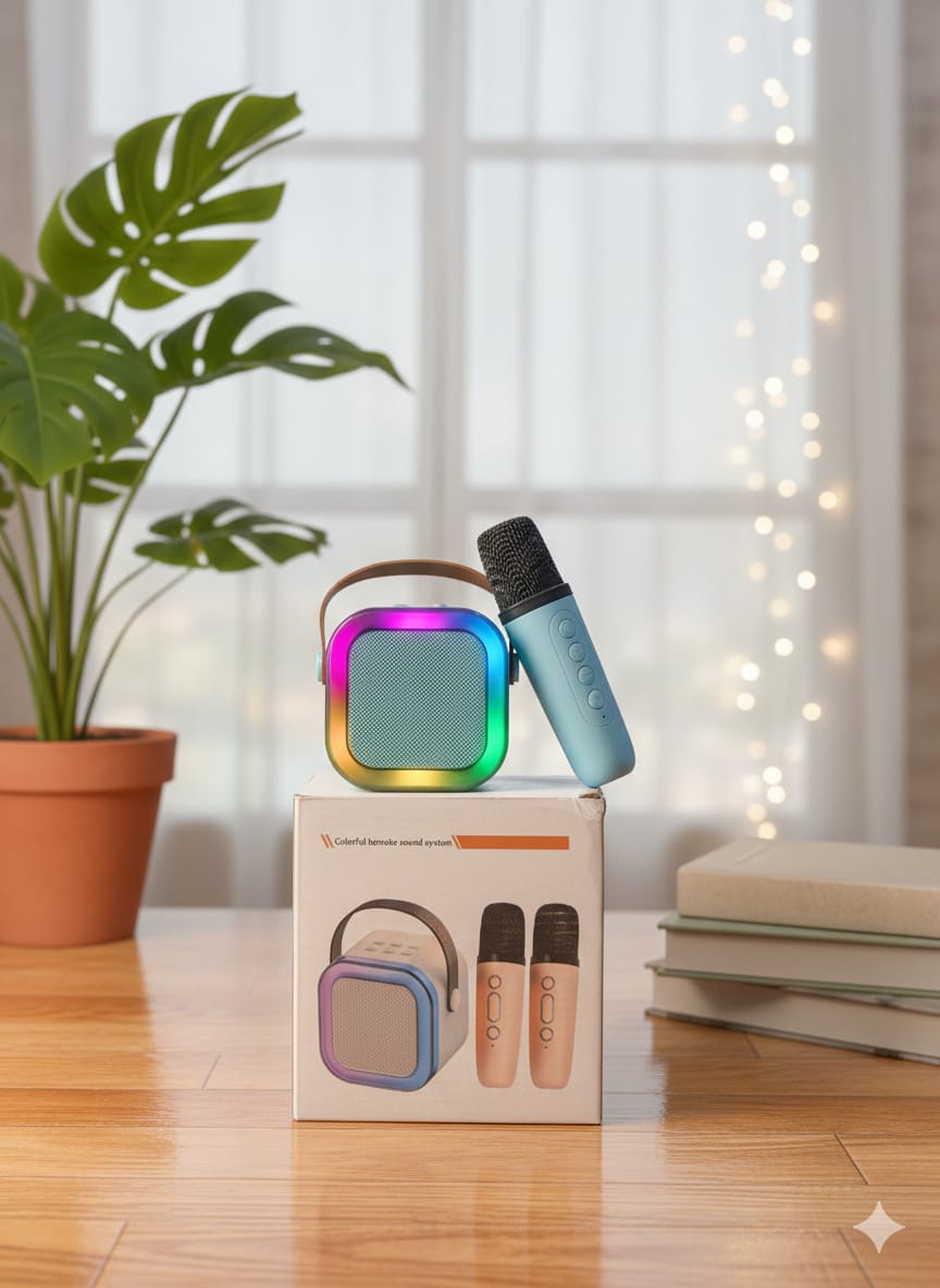 Speaker with wireless mic K12